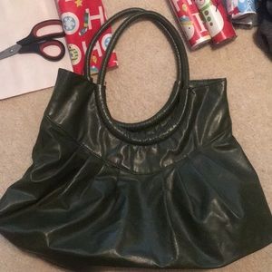 Dark green bag